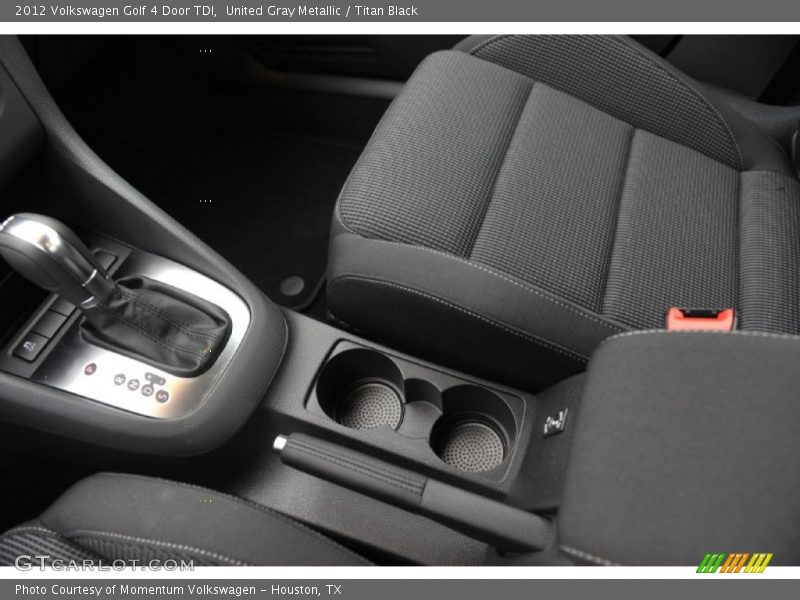 United Gray Metallic / Titan Black 2012 Volkswagen Golf 4 Door TDI
