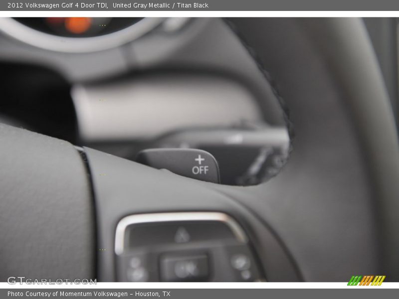 United Gray Metallic / Titan Black 2012 Volkswagen Golf 4 Door TDI