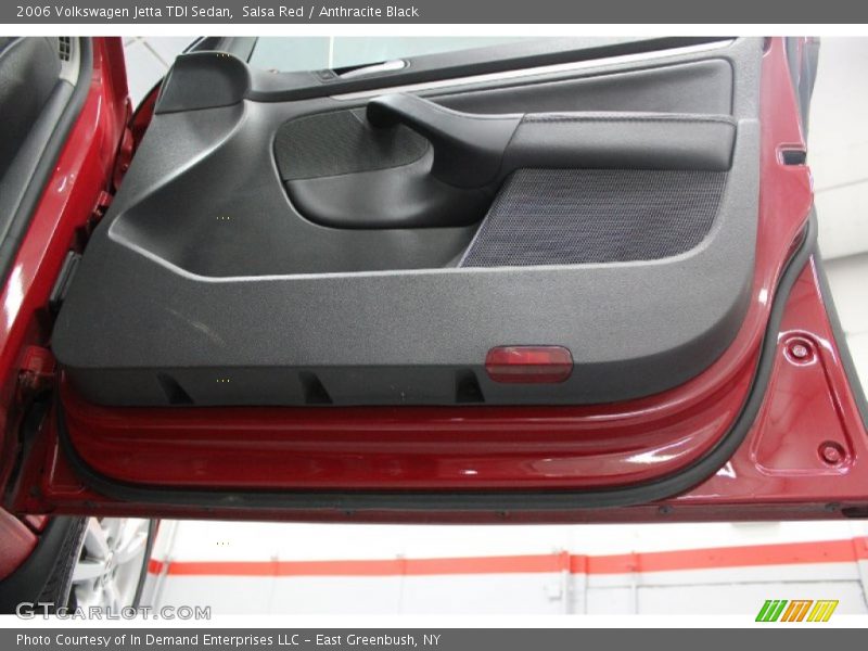 Salsa Red / Anthracite Black 2006 Volkswagen Jetta TDI Sedan
