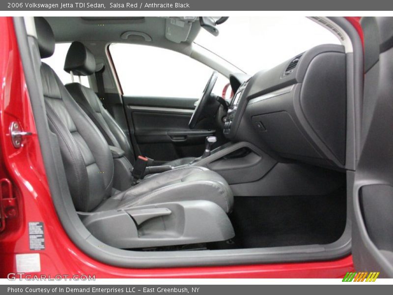 Salsa Red / Anthracite Black 2006 Volkswagen Jetta TDI Sedan