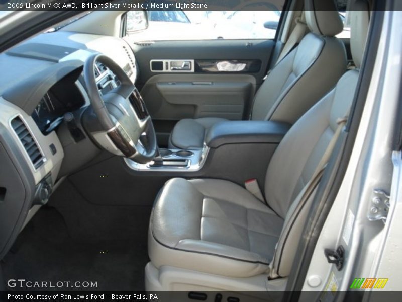 Brilliant Silver Metallic / Medium Light Stone 2009 Lincoln MKX AWD