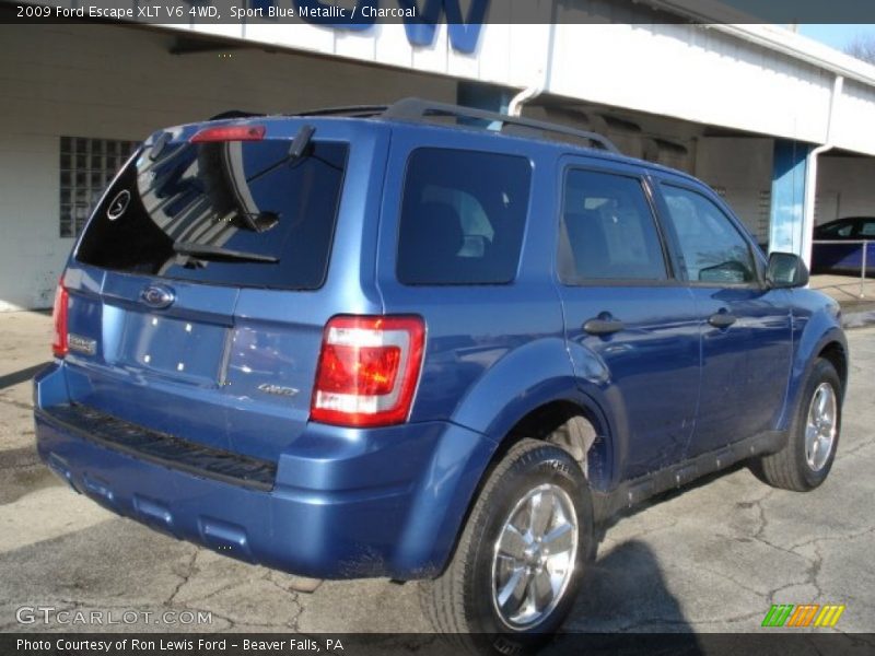 Sport Blue Metallic / Charcoal 2009 Ford Escape XLT V6 4WD