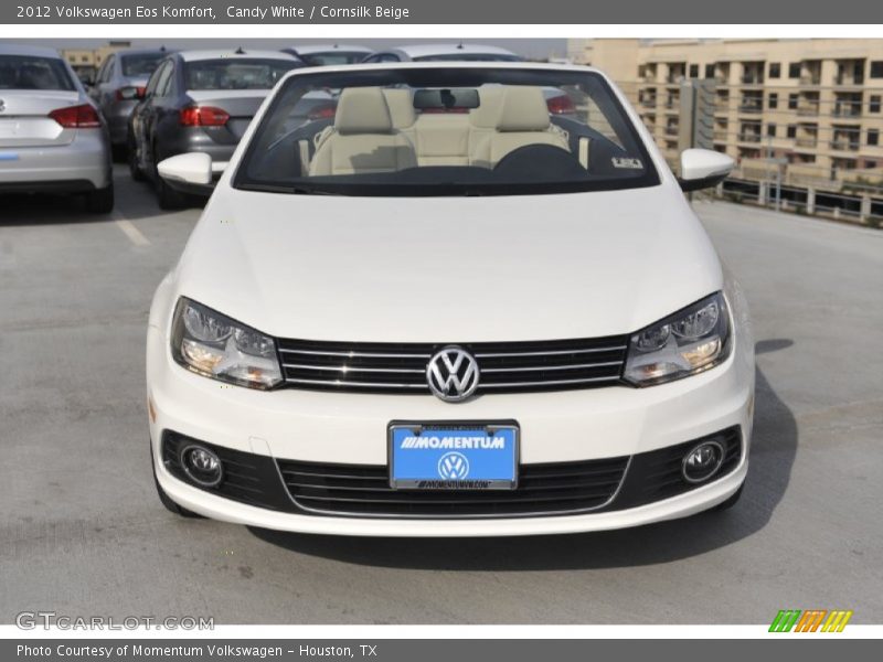 Candy White / Cornsilk Beige 2012 Volkswagen Eos Komfort