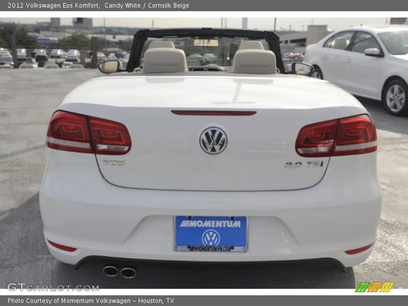 Candy White / Cornsilk Beige 2012 Volkswagen Eos Komfort