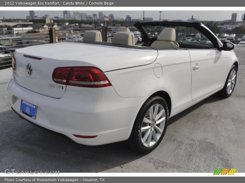 Candy White / Cornsilk Beige 2012 Volkswagen Eos Komfort