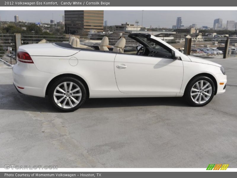 Candy White / Cornsilk Beige 2012 Volkswagen Eos Komfort