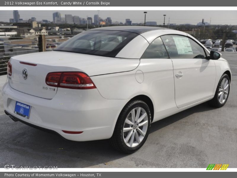 Candy White / Cornsilk Beige 2012 Volkswagen Eos Komfort