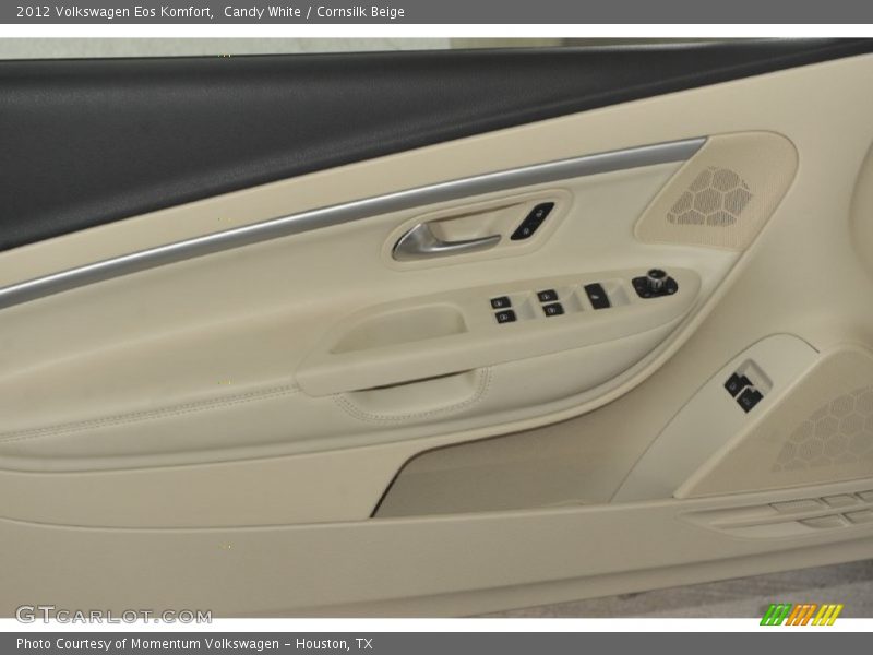Candy White / Cornsilk Beige 2012 Volkswagen Eos Komfort