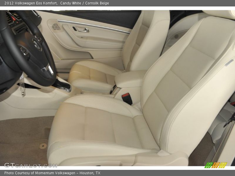 Candy White / Cornsilk Beige 2012 Volkswagen Eos Komfort