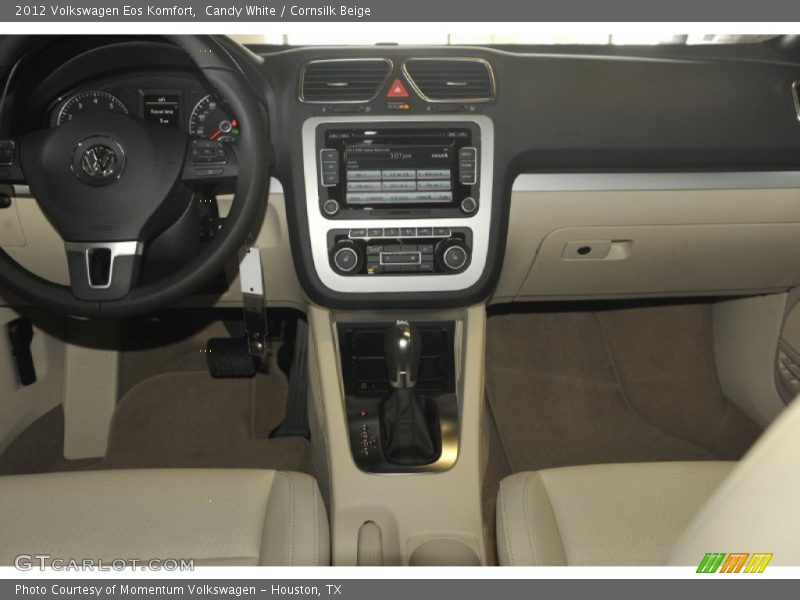 Candy White / Cornsilk Beige 2012 Volkswagen Eos Komfort