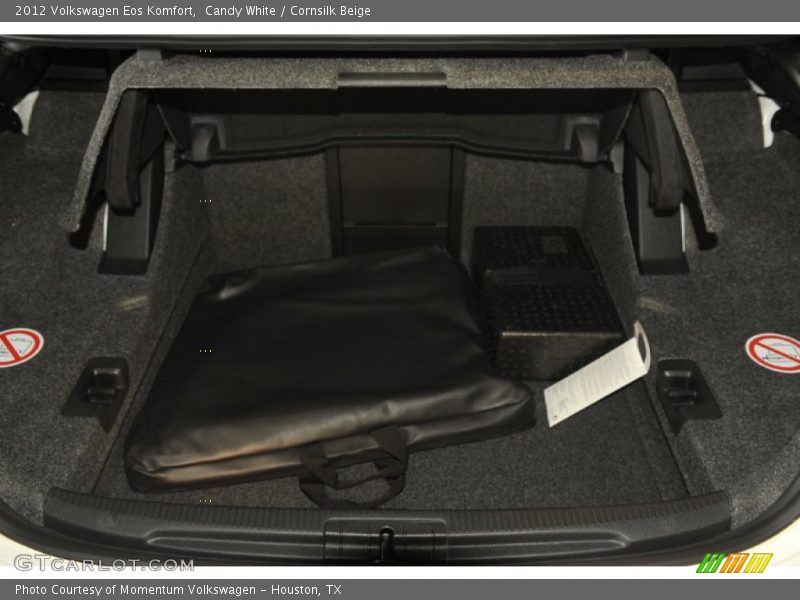 Candy White / Cornsilk Beige 2012 Volkswagen Eos Komfort
