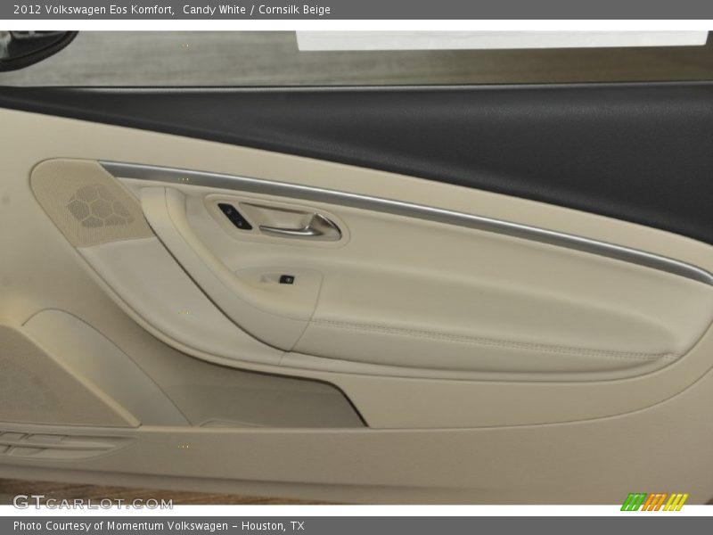 Candy White / Cornsilk Beige 2012 Volkswagen Eos Komfort