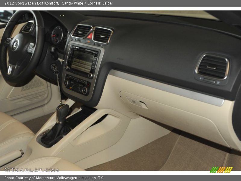 Candy White / Cornsilk Beige 2012 Volkswagen Eos Komfort