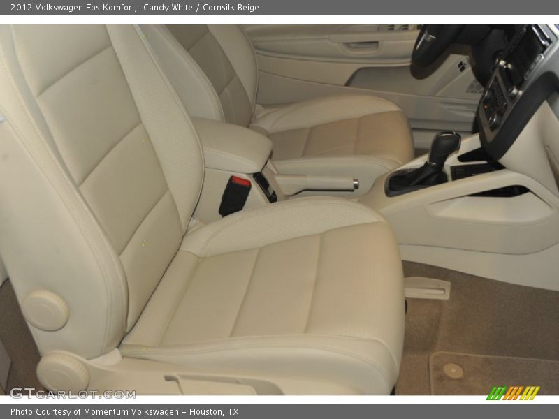 Candy White / Cornsilk Beige 2012 Volkswagen Eos Komfort