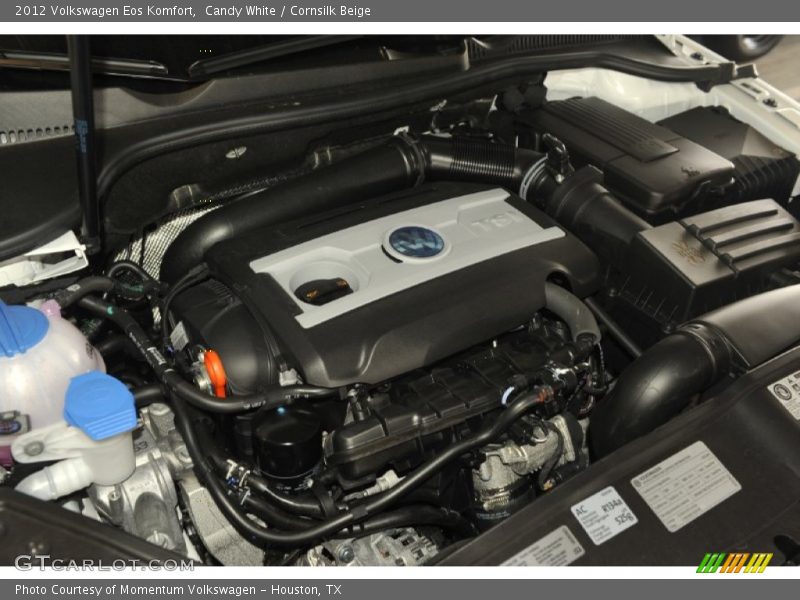 Candy White / Cornsilk Beige 2012 Volkswagen Eos Komfort