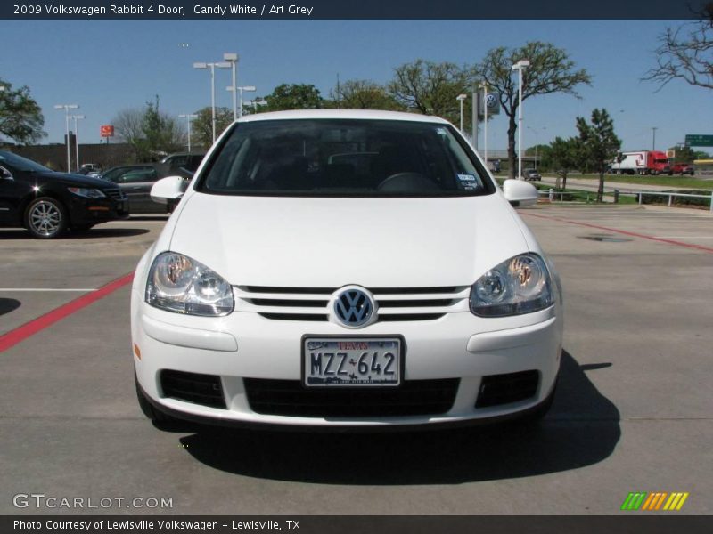Candy White / Art Grey 2009 Volkswagen Rabbit 4 Door