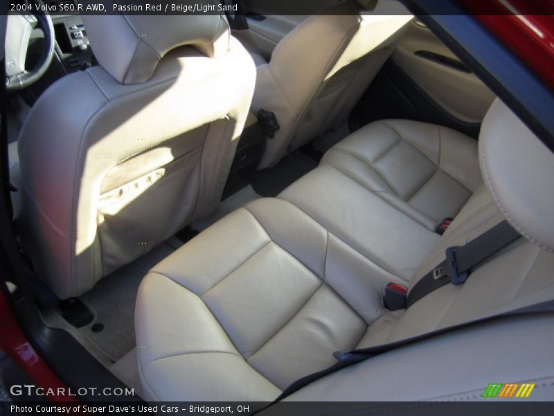Passion Red / Beige/Light Sand 2004 Volvo S60 R AWD