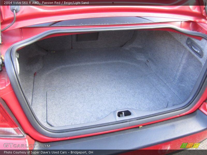 Passion Red / Beige/Light Sand 2004 Volvo S60 R AWD