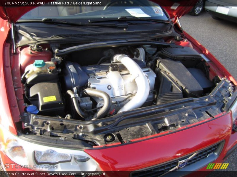 Passion Red / Beige/Light Sand 2004 Volvo S60 R AWD