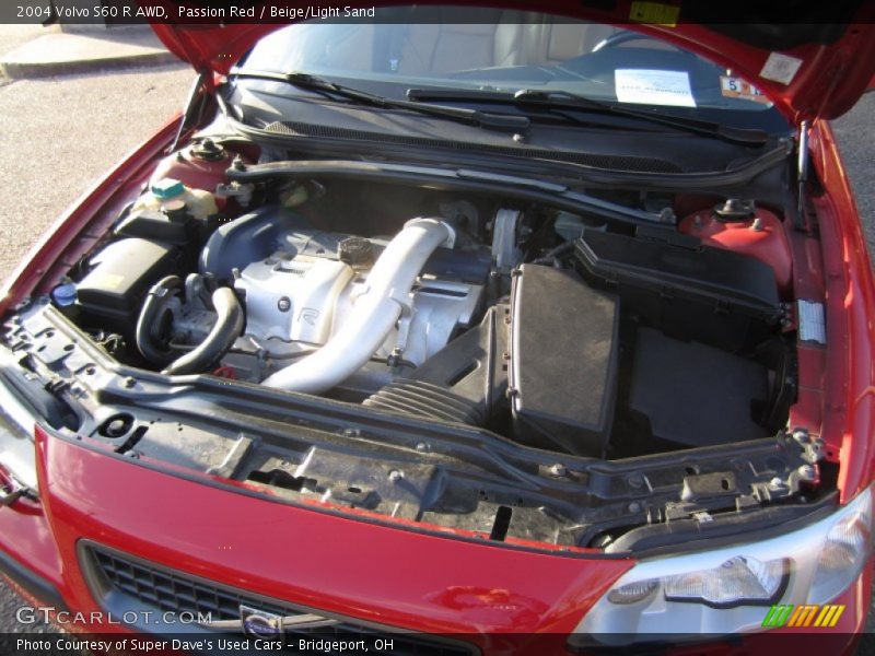 Passion Red / Beige/Light Sand 2004 Volvo S60 R AWD