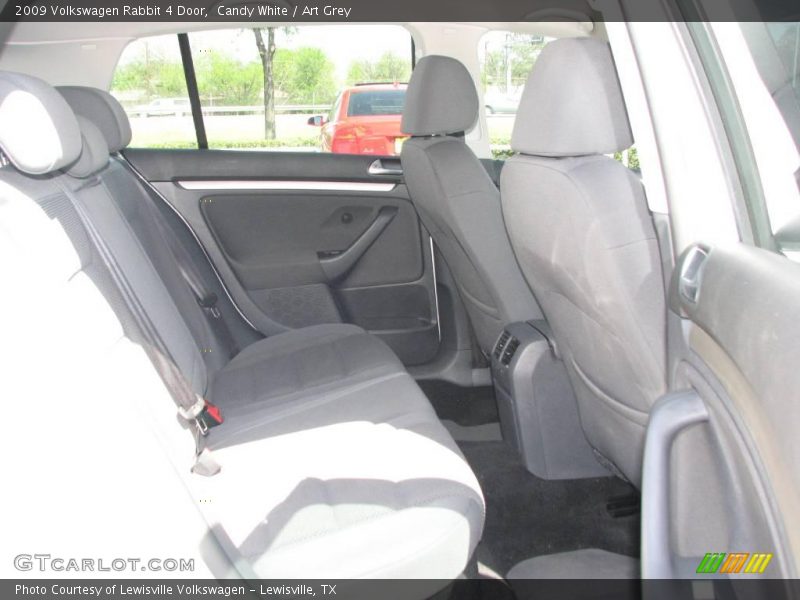 Candy White / Art Grey 2009 Volkswagen Rabbit 4 Door