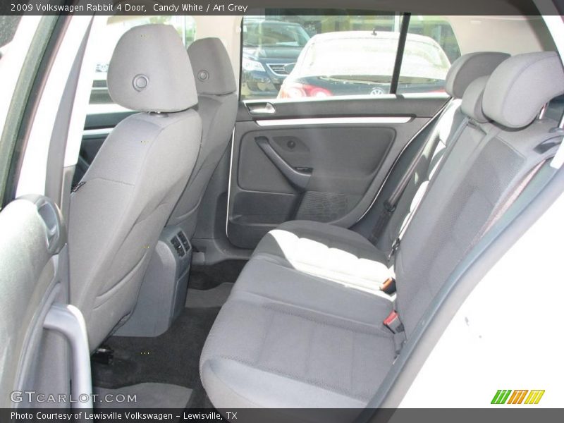 Candy White / Art Grey 2009 Volkswagen Rabbit 4 Door