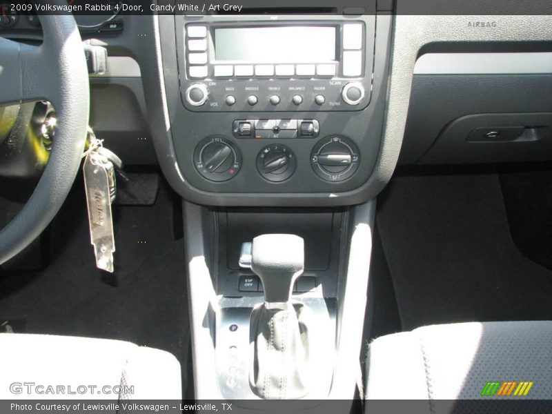 Candy White / Art Grey 2009 Volkswagen Rabbit 4 Door