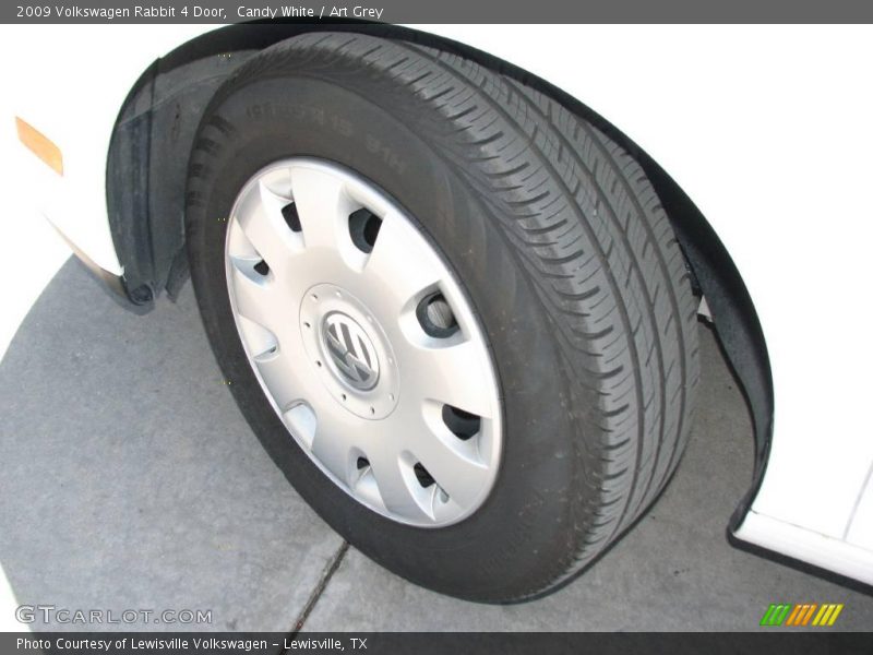 Candy White / Art Grey 2009 Volkswagen Rabbit 4 Door