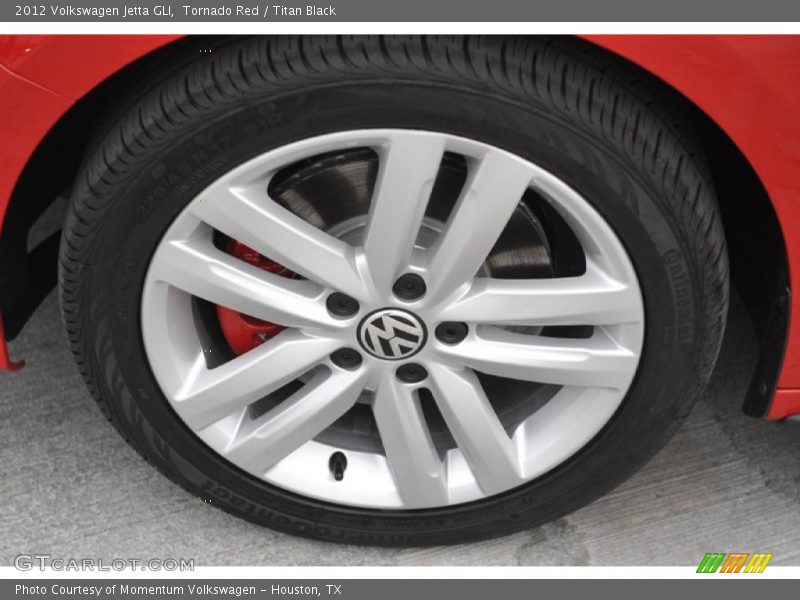 Tornado Red / Titan Black 2012 Volkswagen Jetta GLI