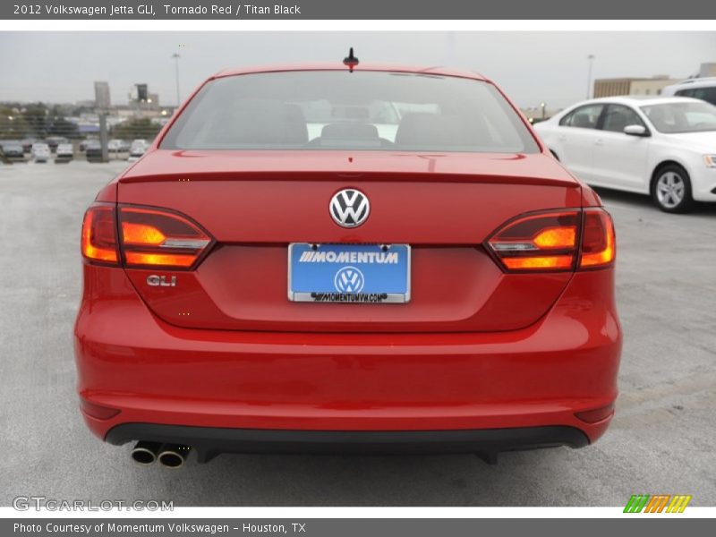 Tornado Red / Titan Black 2012 Volkswagen Jetta GLI