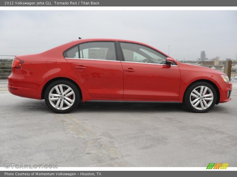 Tornado Red / Titan Black 2012 Volkswagen Jetta GLI
