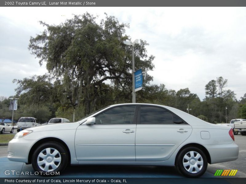 Lunar Mist Metallic / Stone 2002 Toyota Camry LE