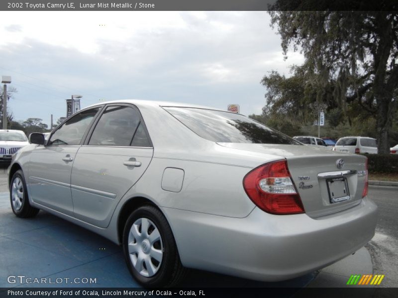 Lunar Mist Metallic / Stone 2002 Toyota Camry LE