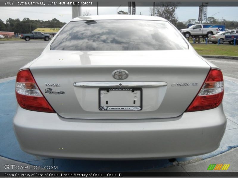 Lunar Mist Metallic / Stone 2002 Toyota Camry LE