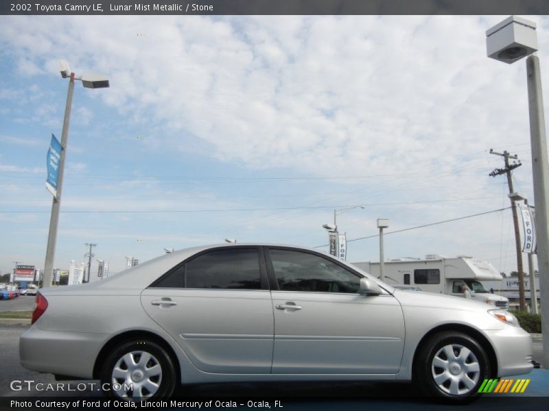 Lunar Mist Metallic / Stone 2002 Toyota Camry LE