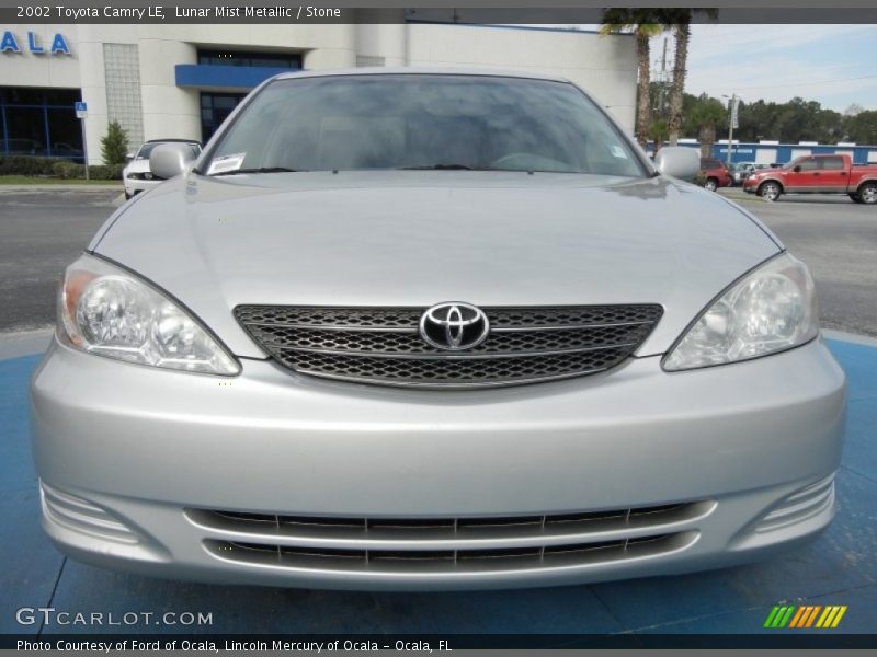 Lunar Mist Metallic / Stone 2002 Toyota Camry LE