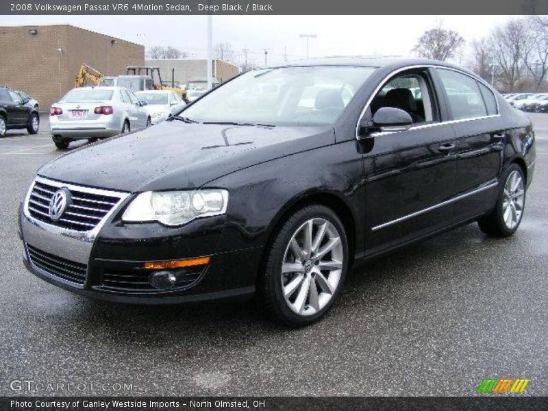 Deep Black / Black 2008 Volkswagen Passat VR6 4Motion Sedan