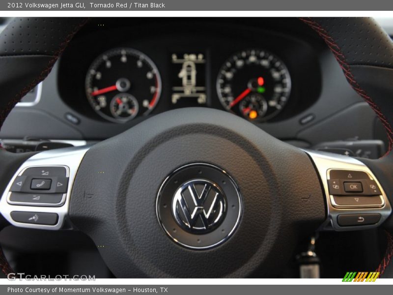 Tornado Red / Titan Black 2012 Volkswagen Jetta GLI