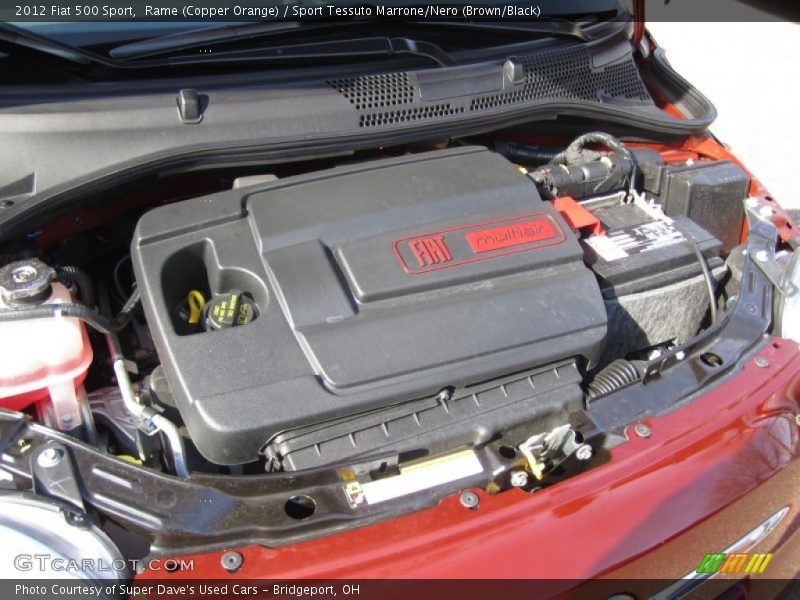  2012 500 Sport Engine - 1.4 Liter SOHC 16-Valve MultiAir 4 Cylinder
