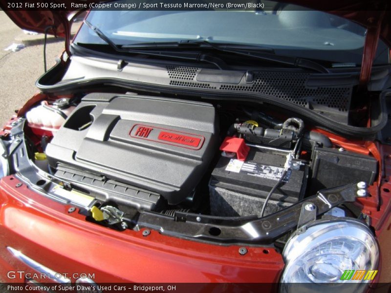  2012 500 Sport Engine - 1.4 Liter SOHC 16-Valve MultiAir 4 Cylinder