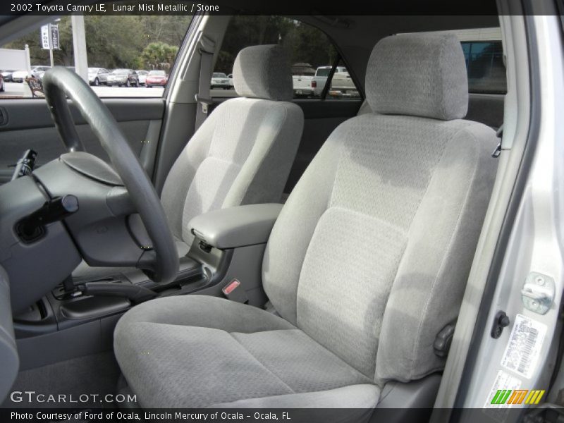 Lunar Mist Metallic / Stone 2002 Toyota Camry LE