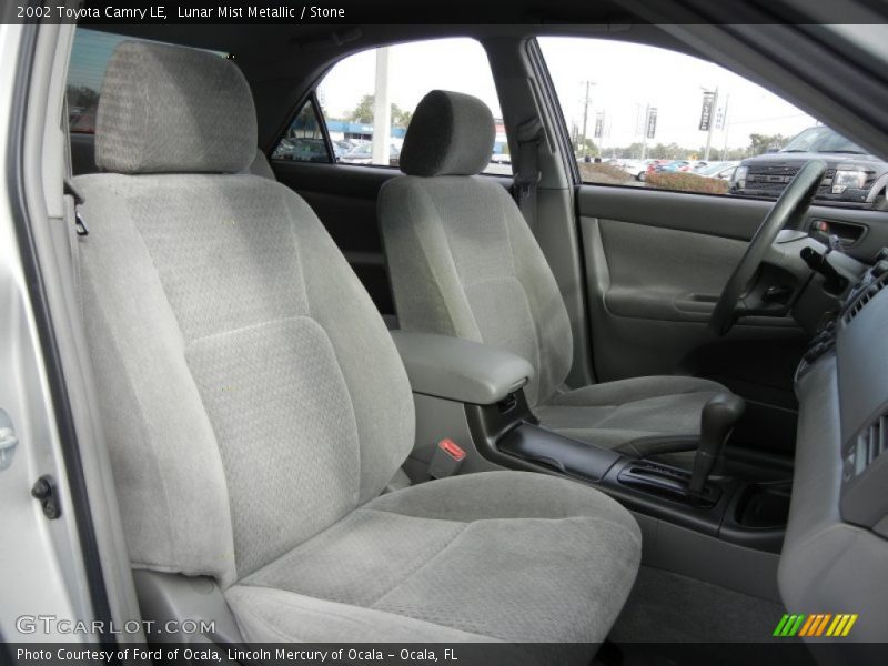 Lunar Mist Metallic / Stone 2002 Toyota Camry LE