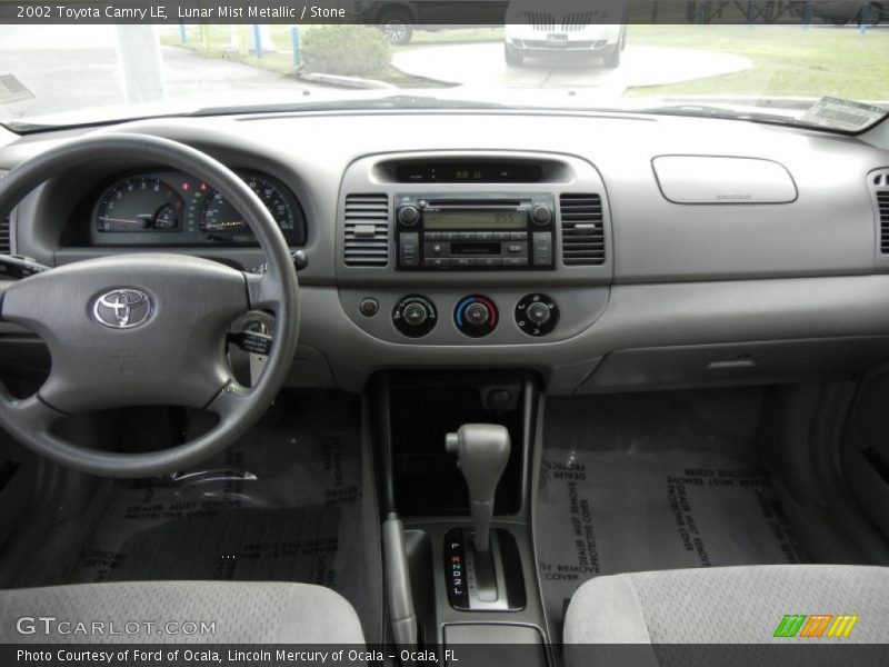 Lunar Mist Metallic / Stone 2002 Toyota Camry LE