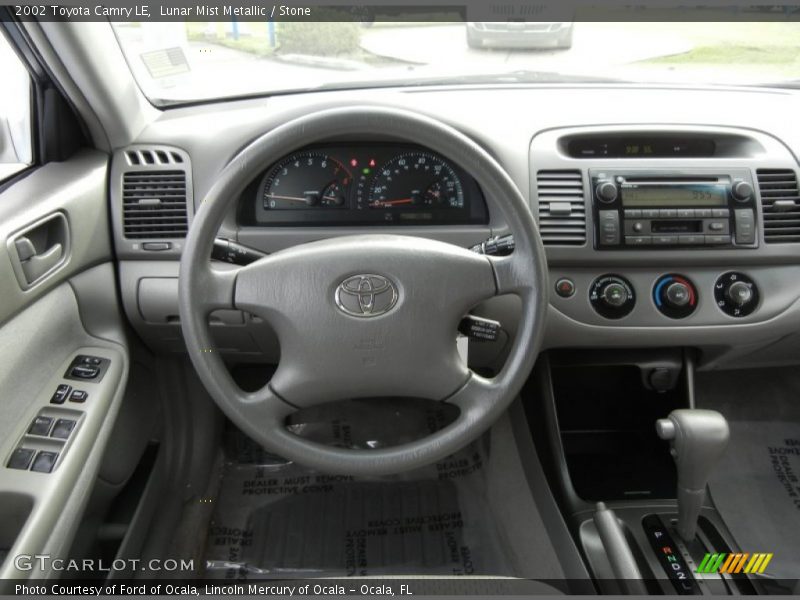 Lunar Mist Metallic / Stone 2002 Toyota Camry LE