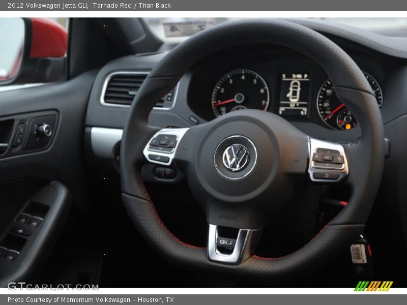 Tornado Red / Titan Black 2012 Volkswagen Jetta GLI
