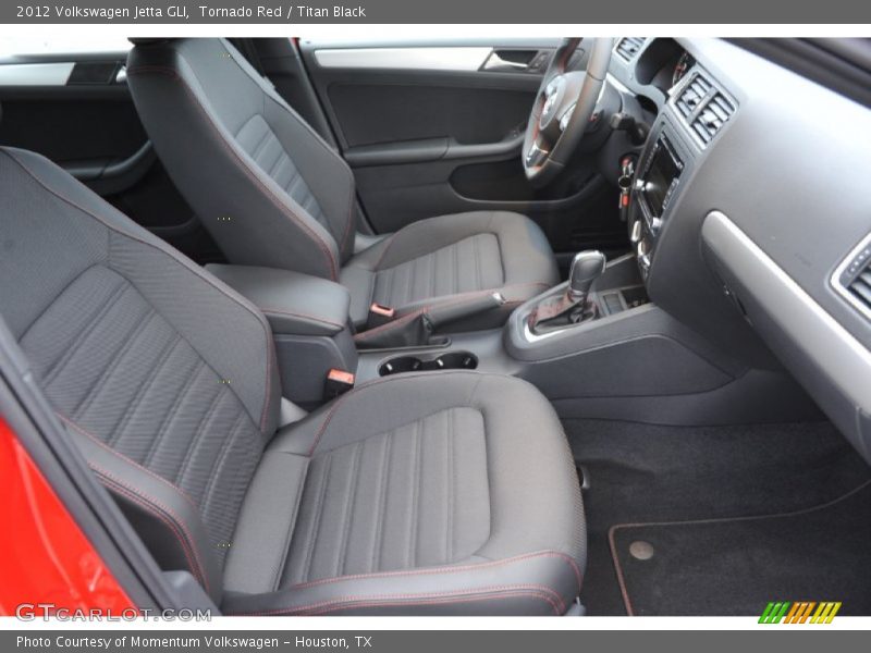 Tornado Red / Titan Black 2012 Volkswagen Jetta GLI