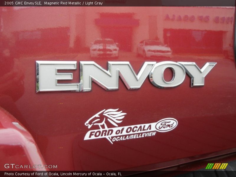 Magnetic Red Metallic / Light Gray 2005 GMC Envoy SLE