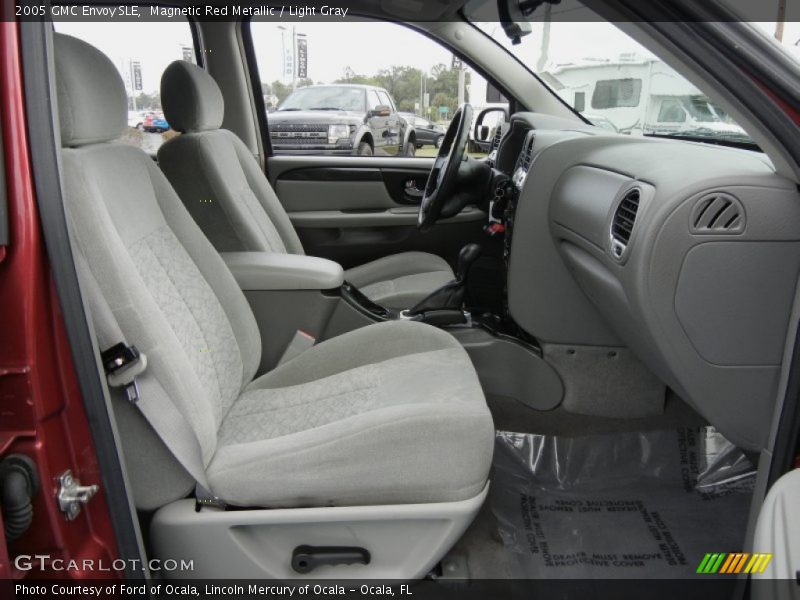 Magnetic Red Metallic / Light Gray 2005 GMC Envoy SLE