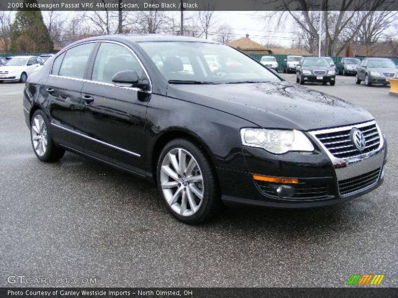 Deep Black / Black 2008 Volkswagen Passat VR6 4Motion Sedan