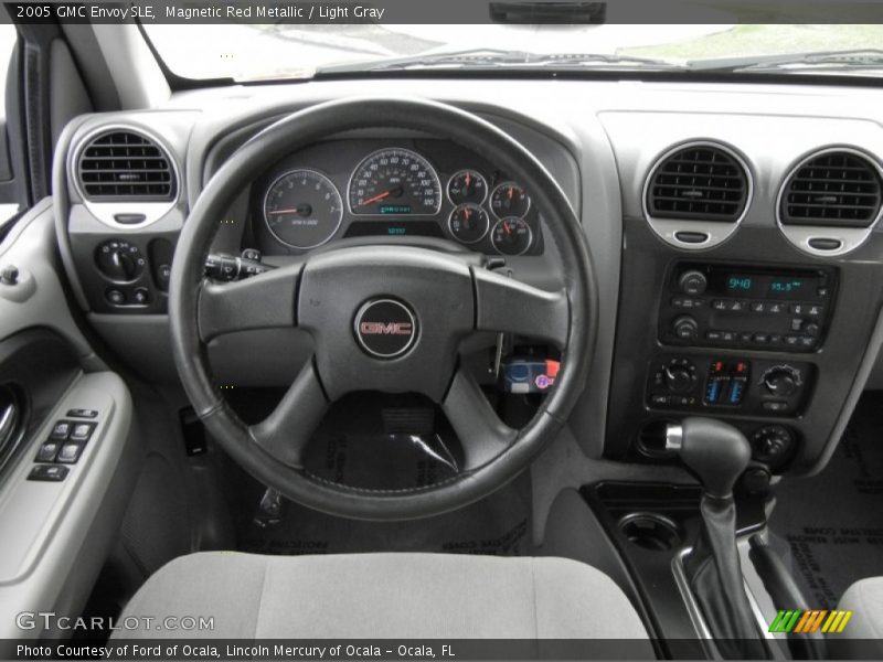 Magnetic Red Metallic / Light Gray 2005 GMC Envoy SLE